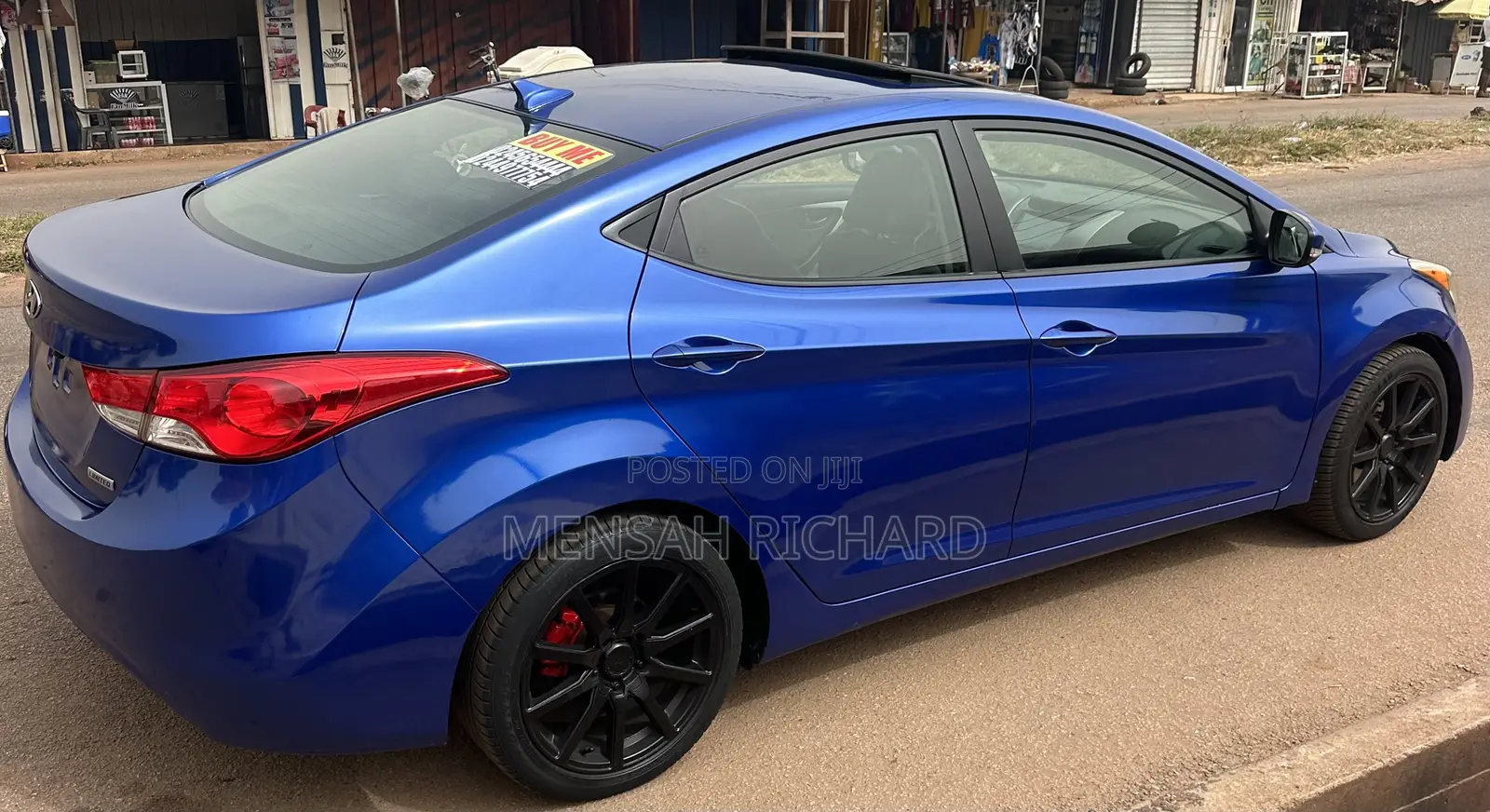 Hyundai Elantra Limited Sedan FWD (1.8L 4cyl 6A) 2013 Blue