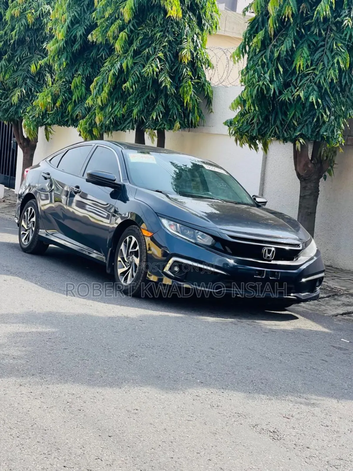 Honda Civic EX Sedan 2019 Black