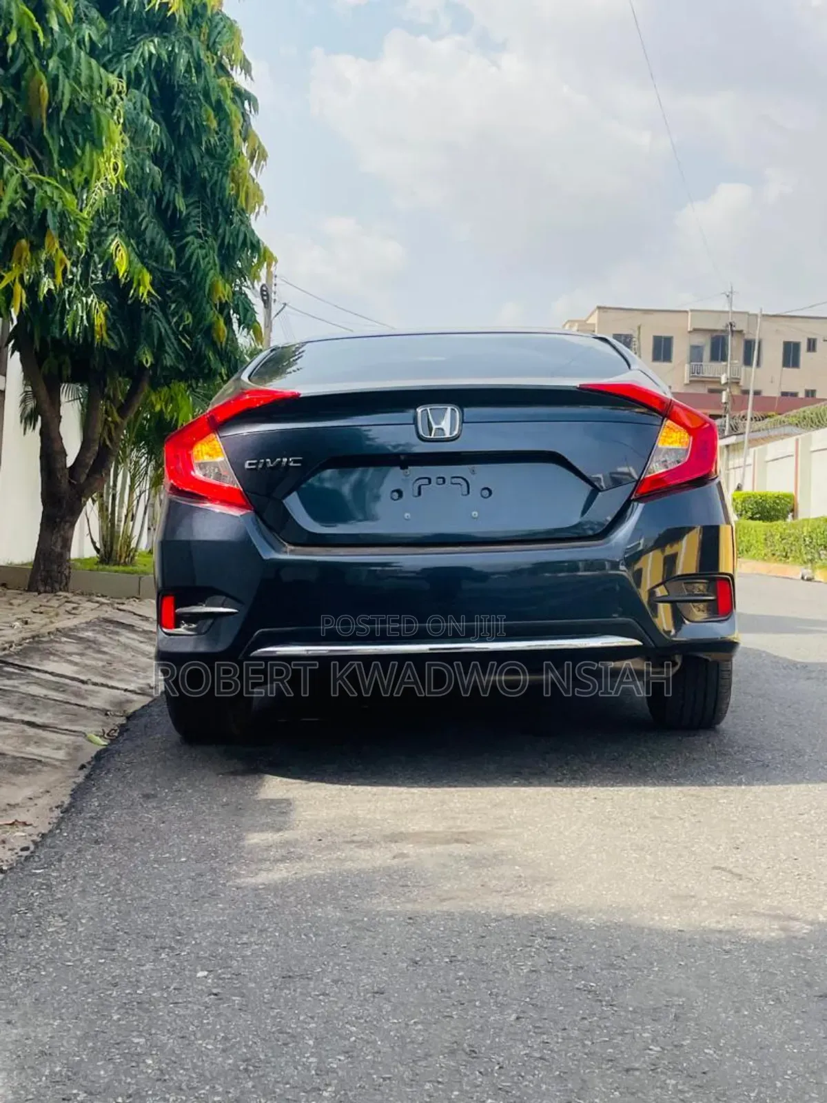 Honda Civic EX Sedan 2019 Black