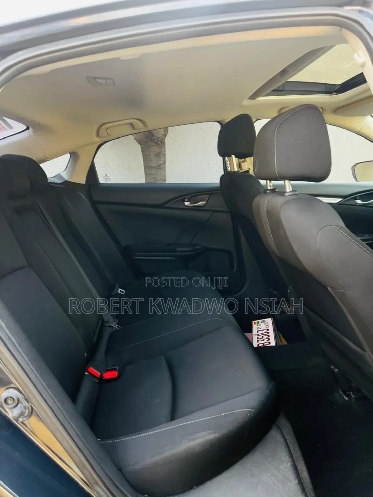 Honda Civic EX Sedan 2019 Black