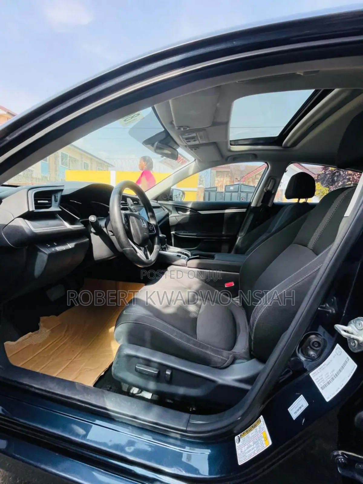 Honda Civic EX Sedan 2019 Black