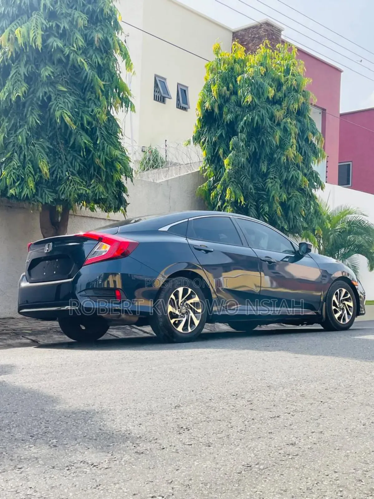 Honda Civic EX Sedan 2019 Black