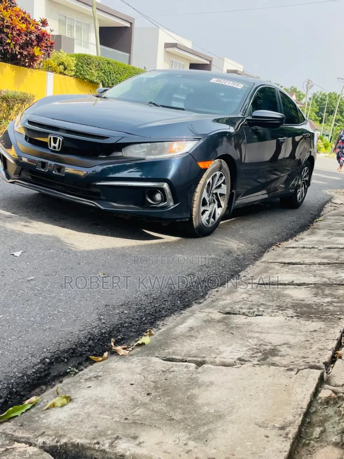 Honda Civic EX Sedan 2019 Black