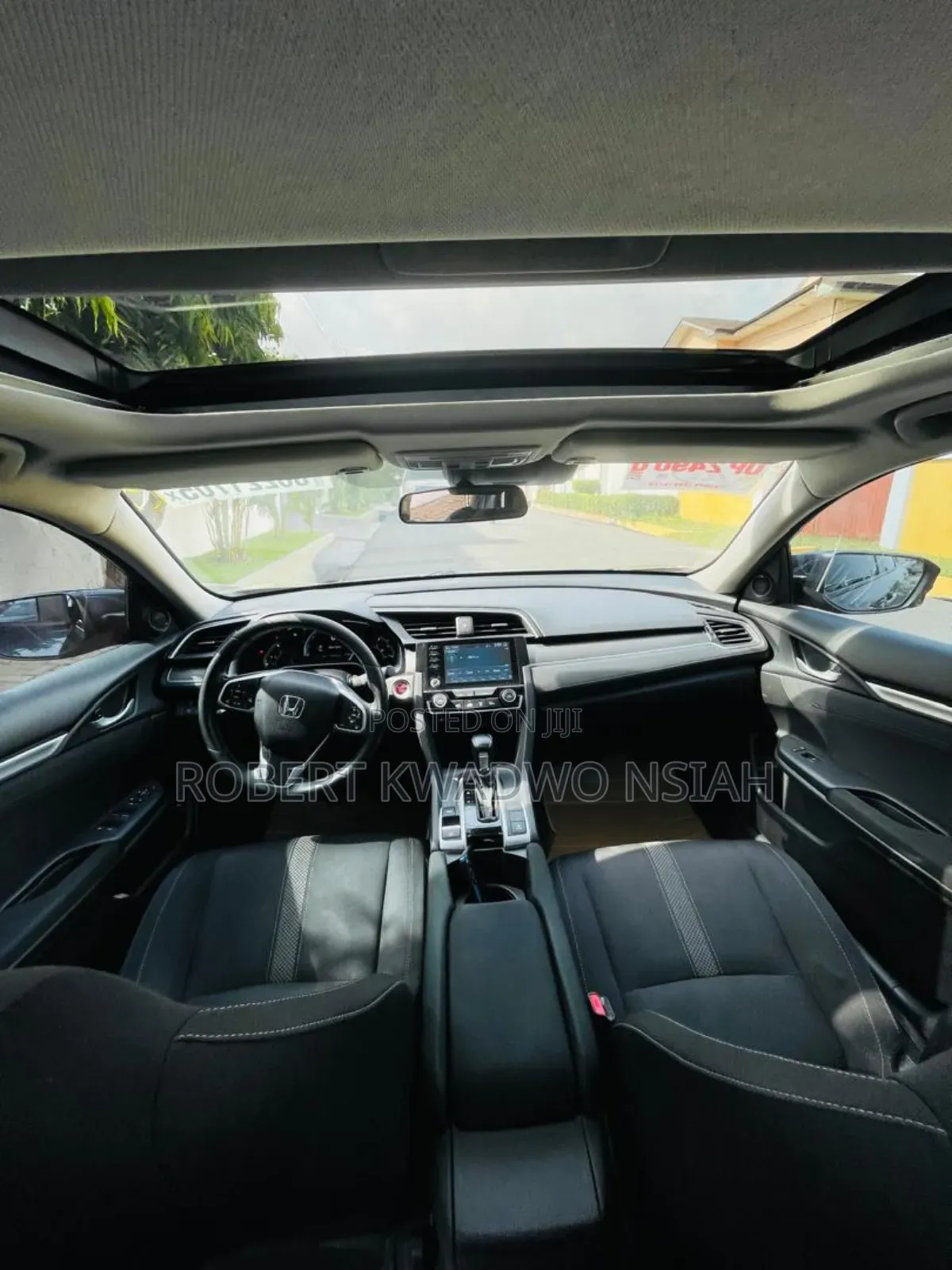 Honda Civic EX Sedan 2019 Black