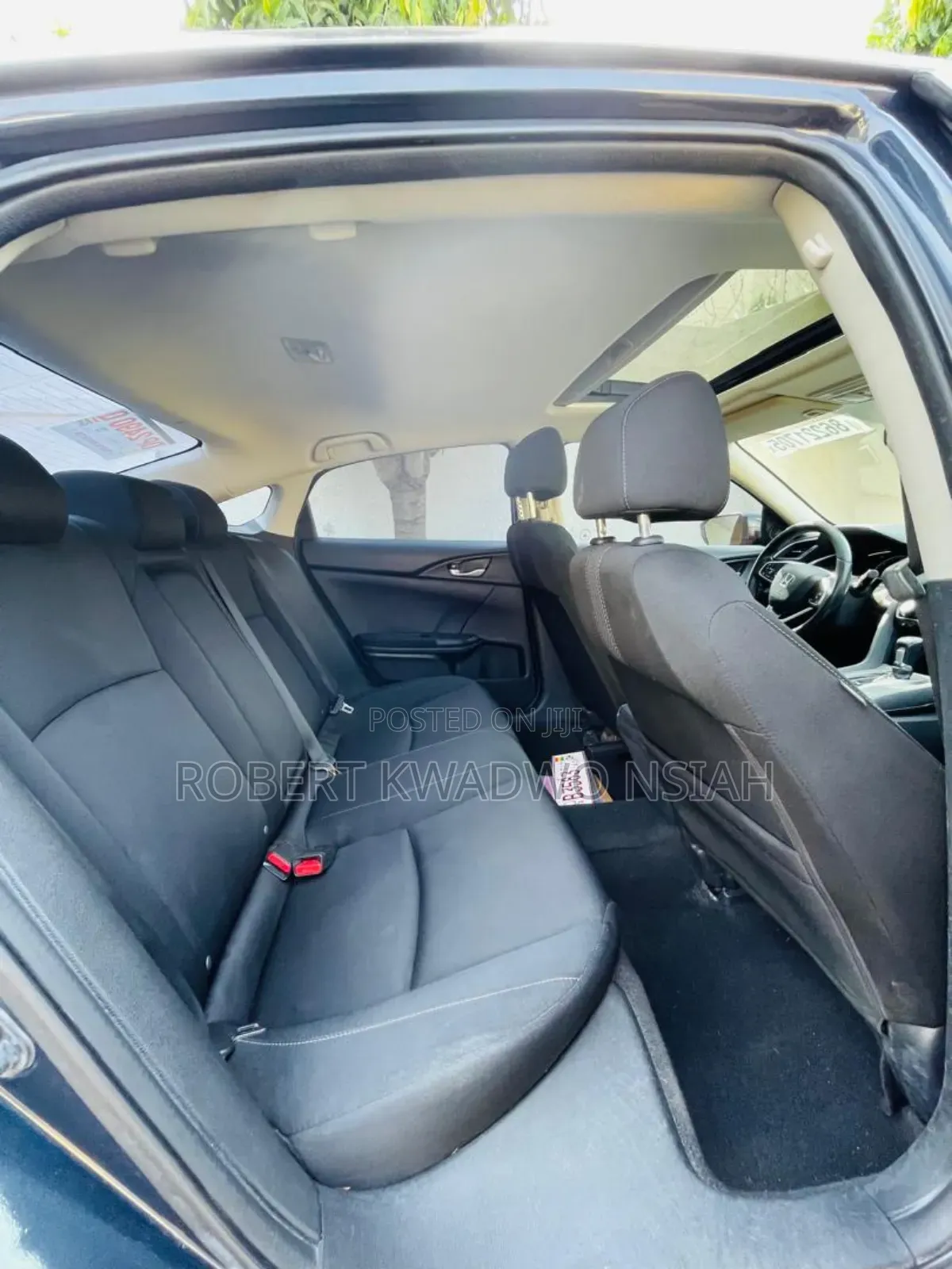 Honda Civic EX Sedan 2019 Black