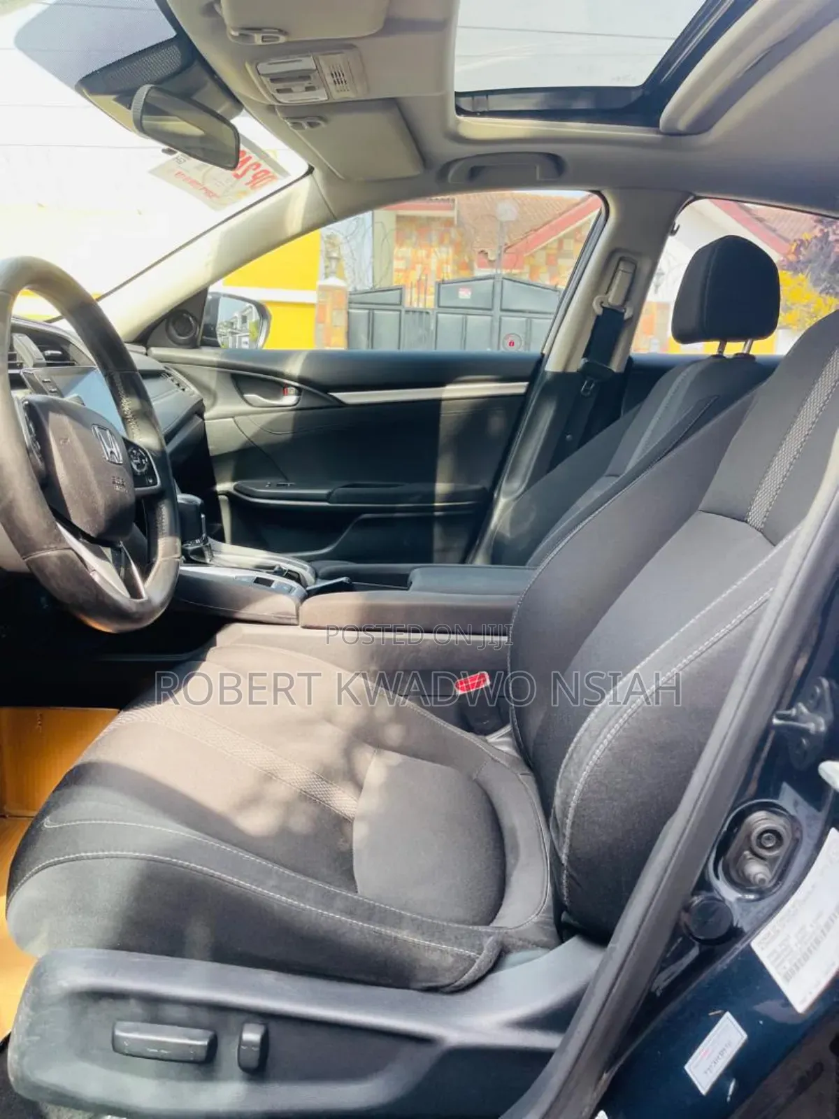 Honda Civic EX Sedan 2019 Black
