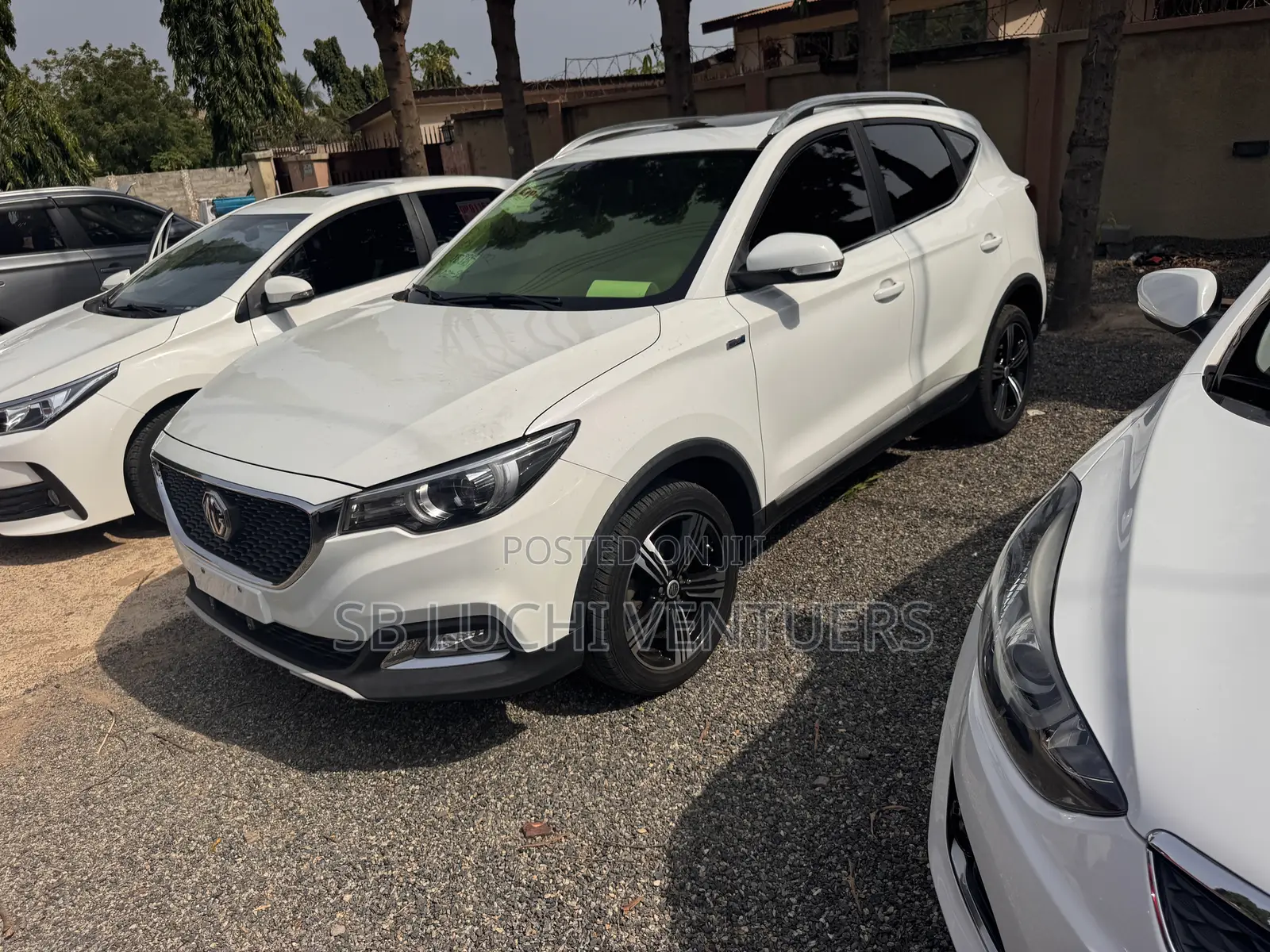 MG ZS 2017 White