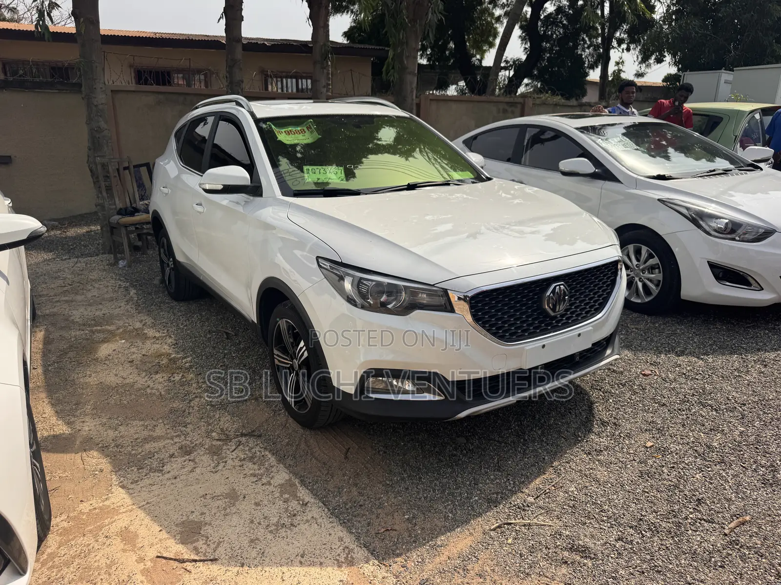 MG ZS 2017 White