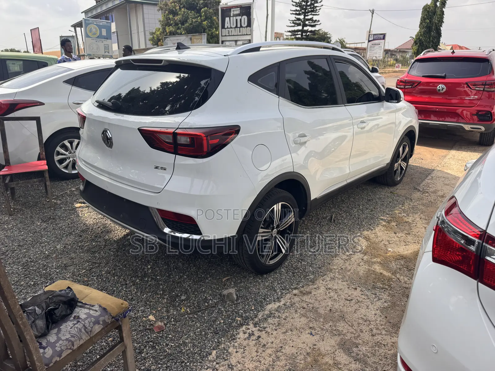 MG ZS 2017 White