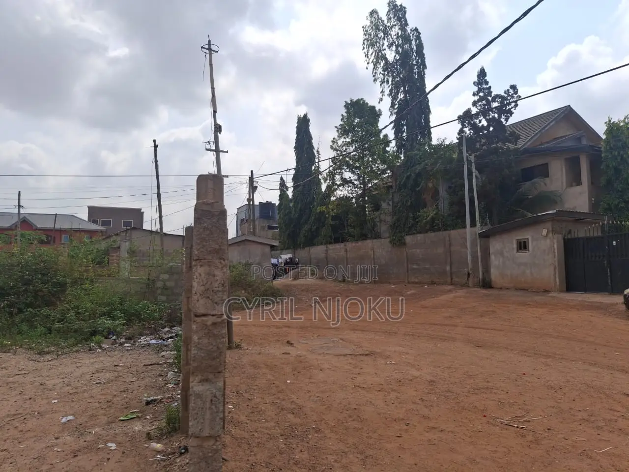 One Plot of Titled Land 70x100 for Sale at Ogbojo