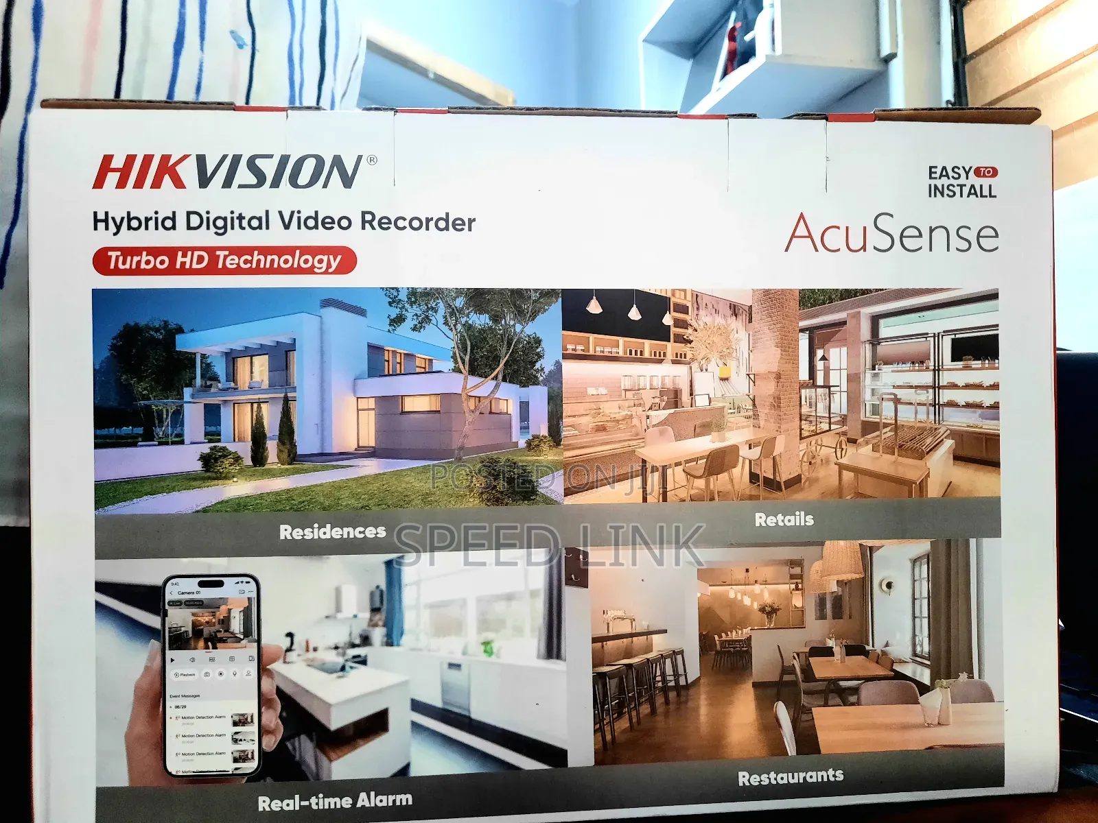 Hikvision , 3k,5mp Dvr 8 Channels