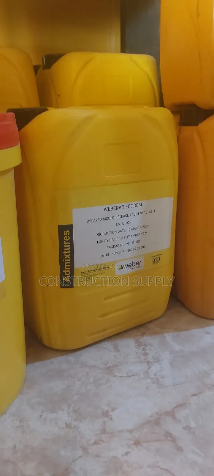 Weberad Ecodem - Mold Release 20kg