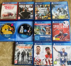 Ps4 CDS for Sale . Compatible With Ps5 Too