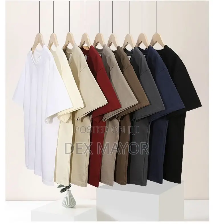 320gsm Plain T-Shirt 100% Cotton Heavy