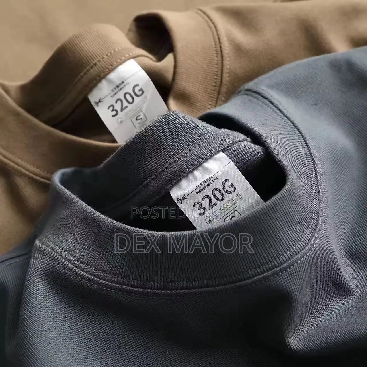 320gsm Plain T-Shirt 100% Cotton Heavy