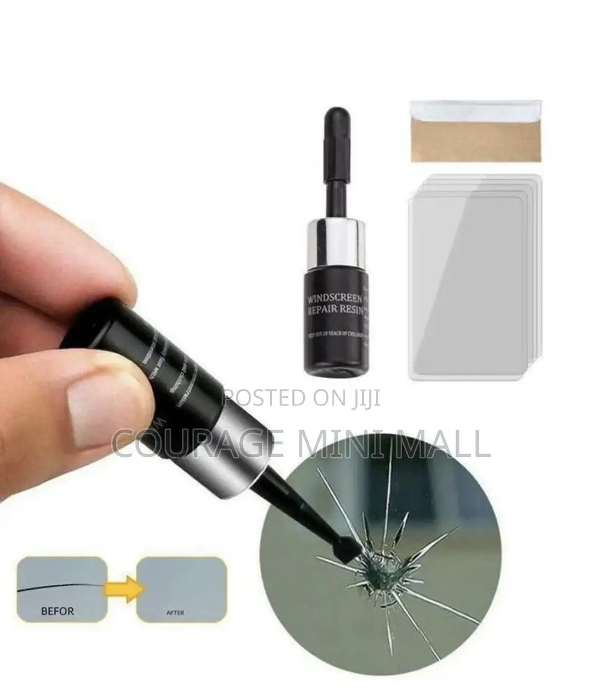 Car Windshield Glass Repair Kit