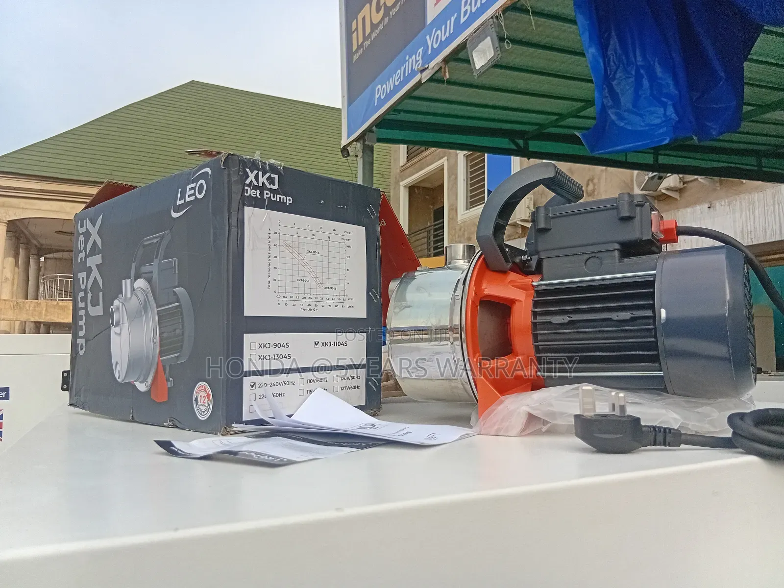 Durable Leo 1.5hp Pump – Fast Water Flow 1.5hp