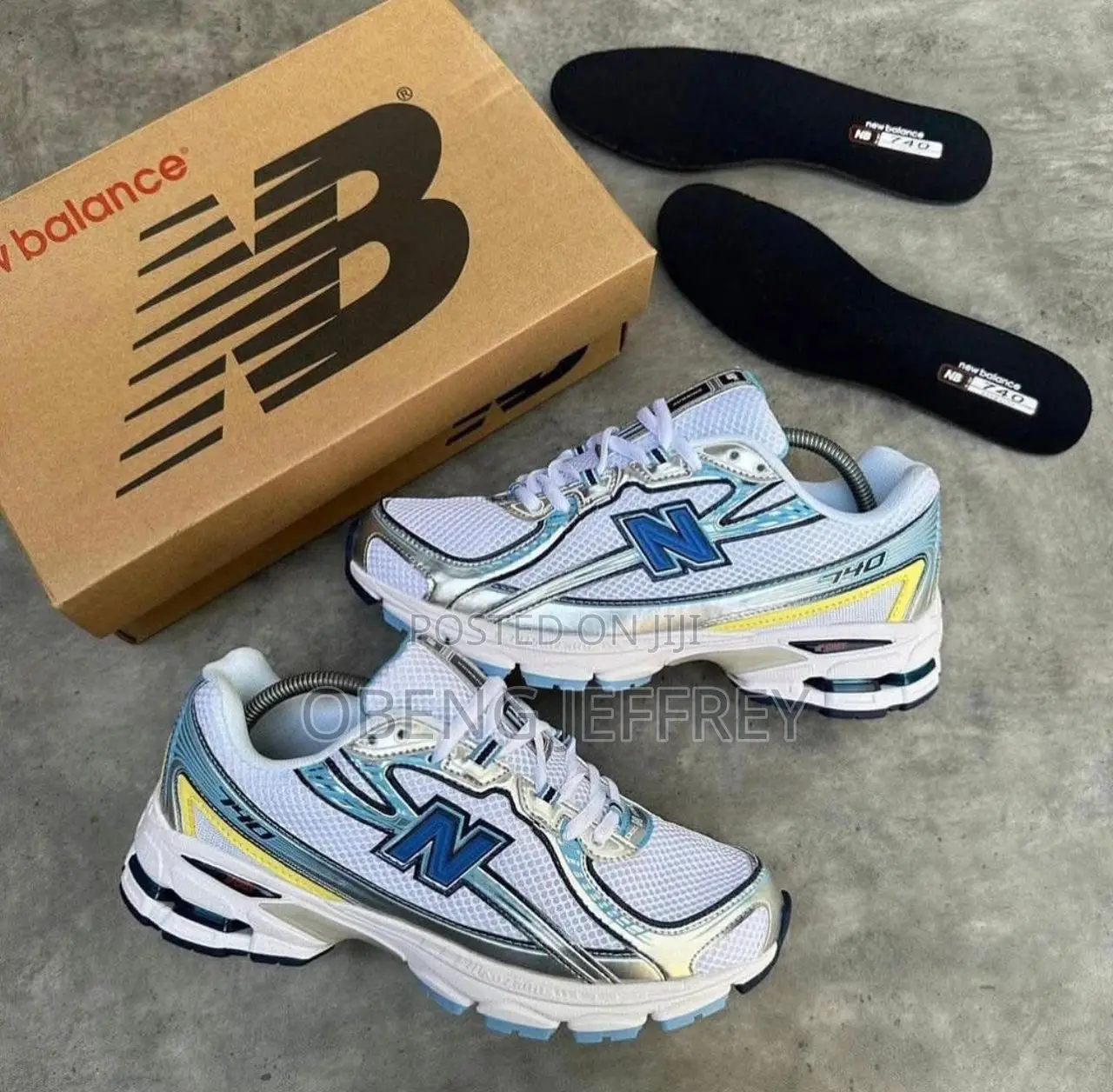 Original New Balance 740 Blue/White