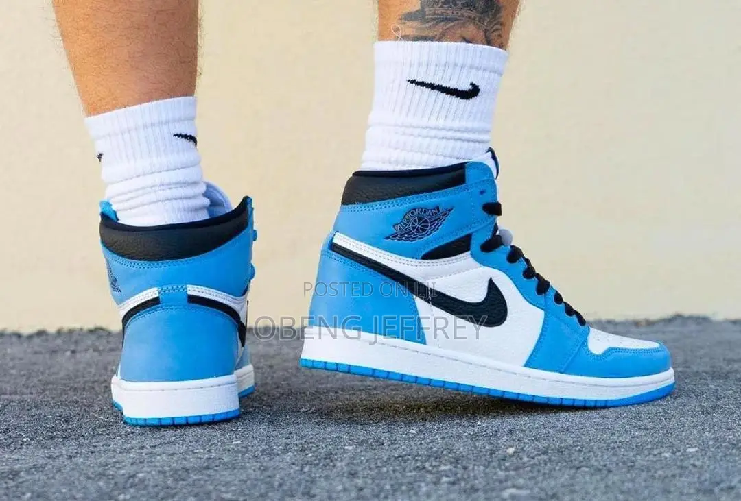 Original Nike Jordan 1 High University Blue