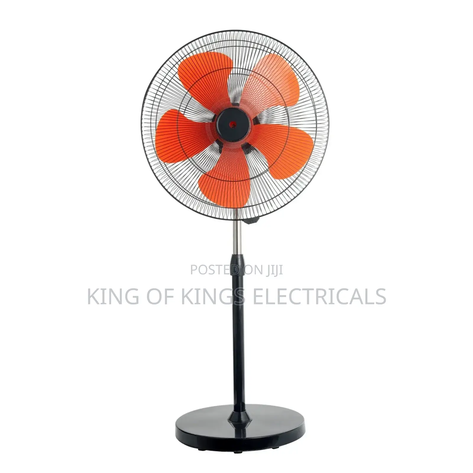 Focus 16inch Standing Fan - Red/Black