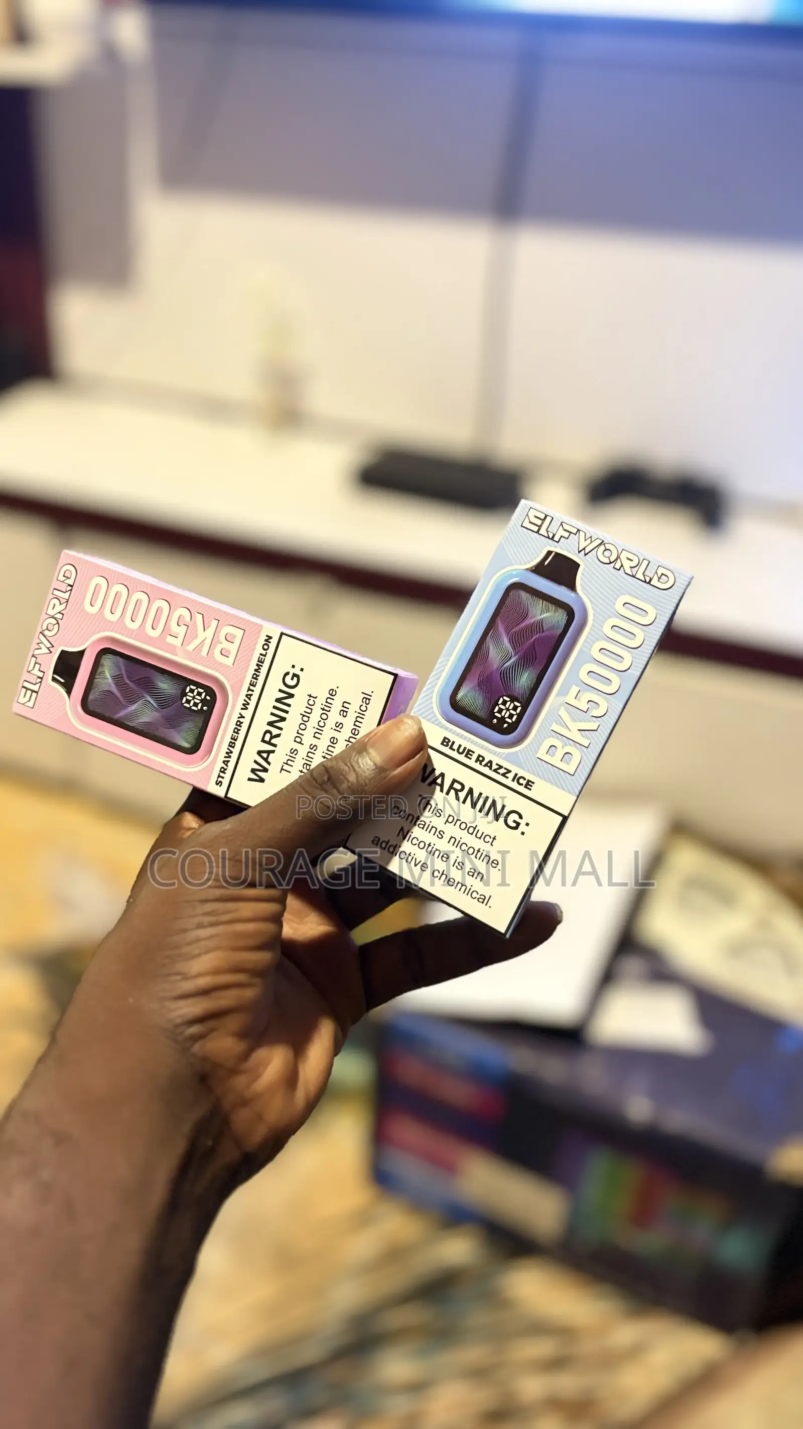 Bk 50000 Big Puffs Rechargeable Vape Pen