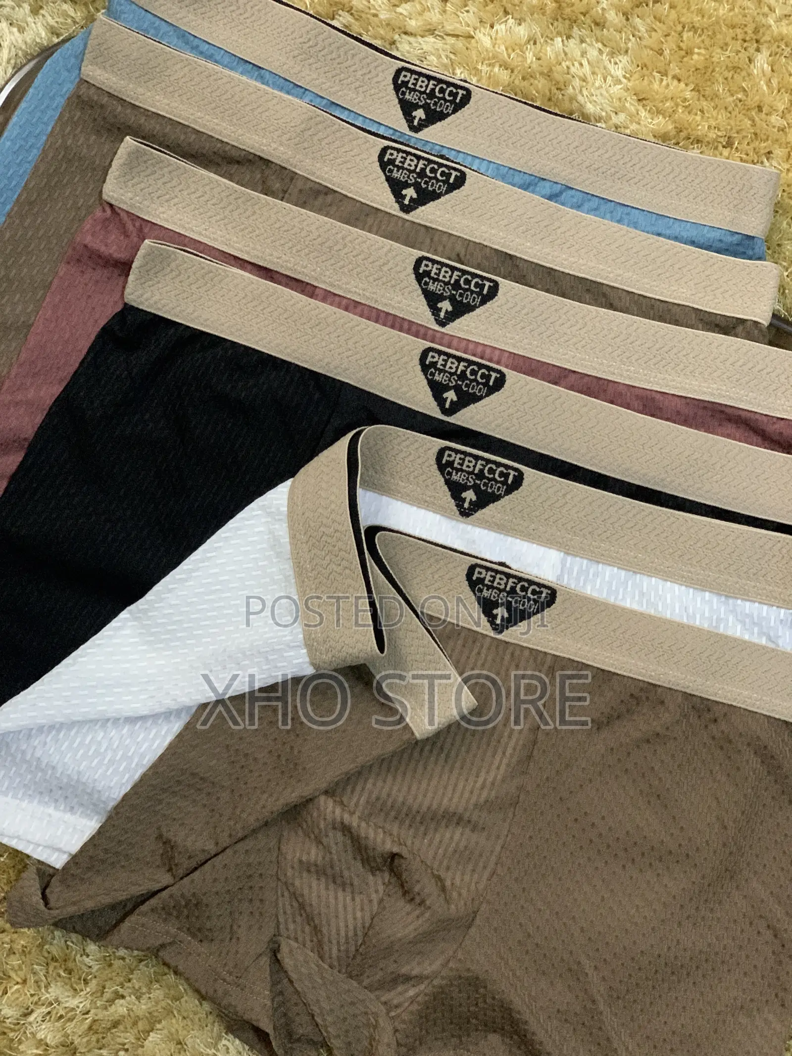 5-Pack Men's Ice Silk Boxer Shorts:Ultra-Breathable Seamless Underwear