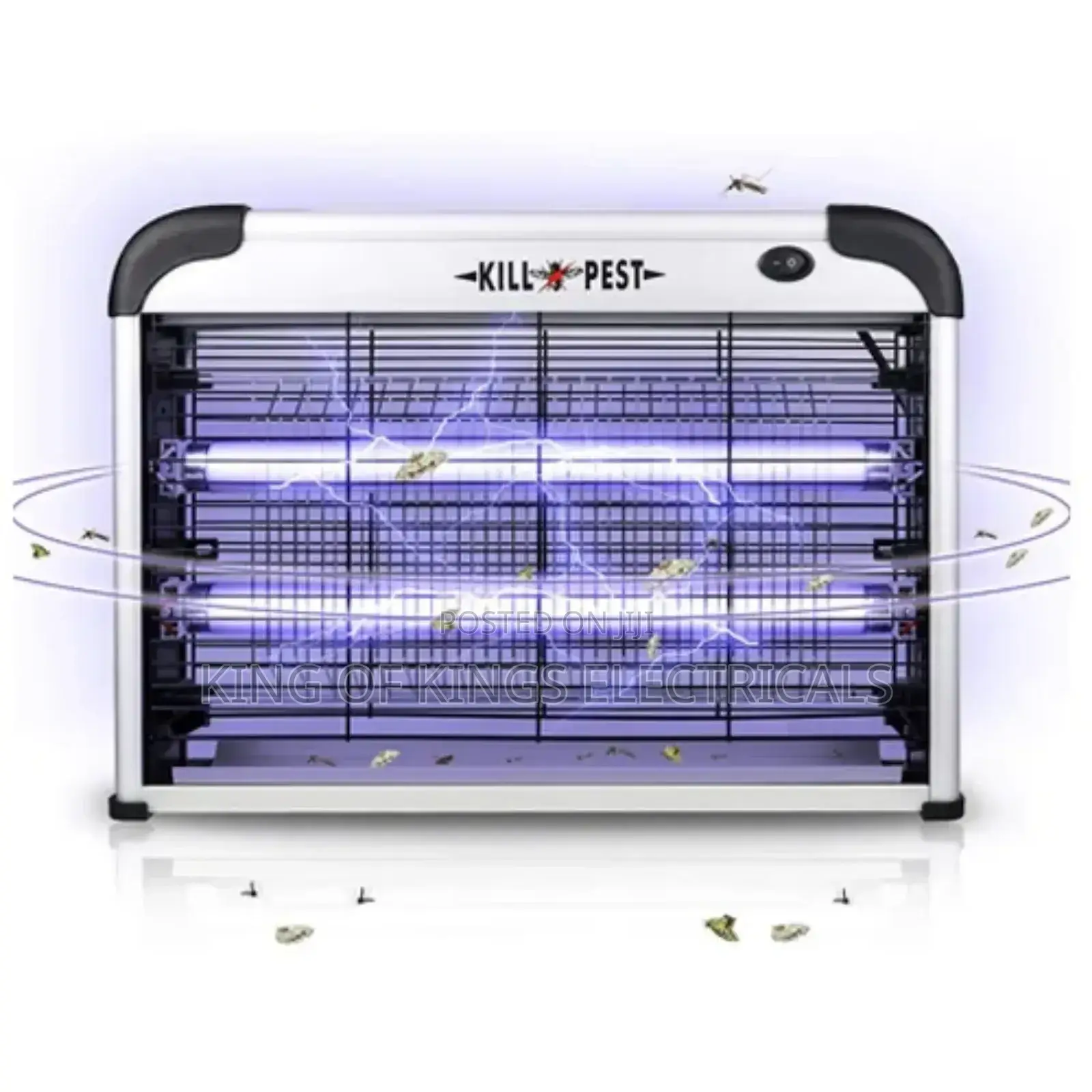 Led Mosquito and Fly Trap Lamp(6w) - White/Black