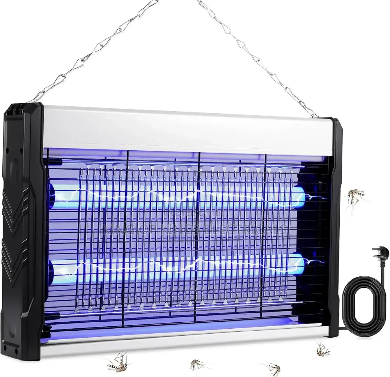 Led Mosquito and Fly Trap Lamp(8w) - White/Black
