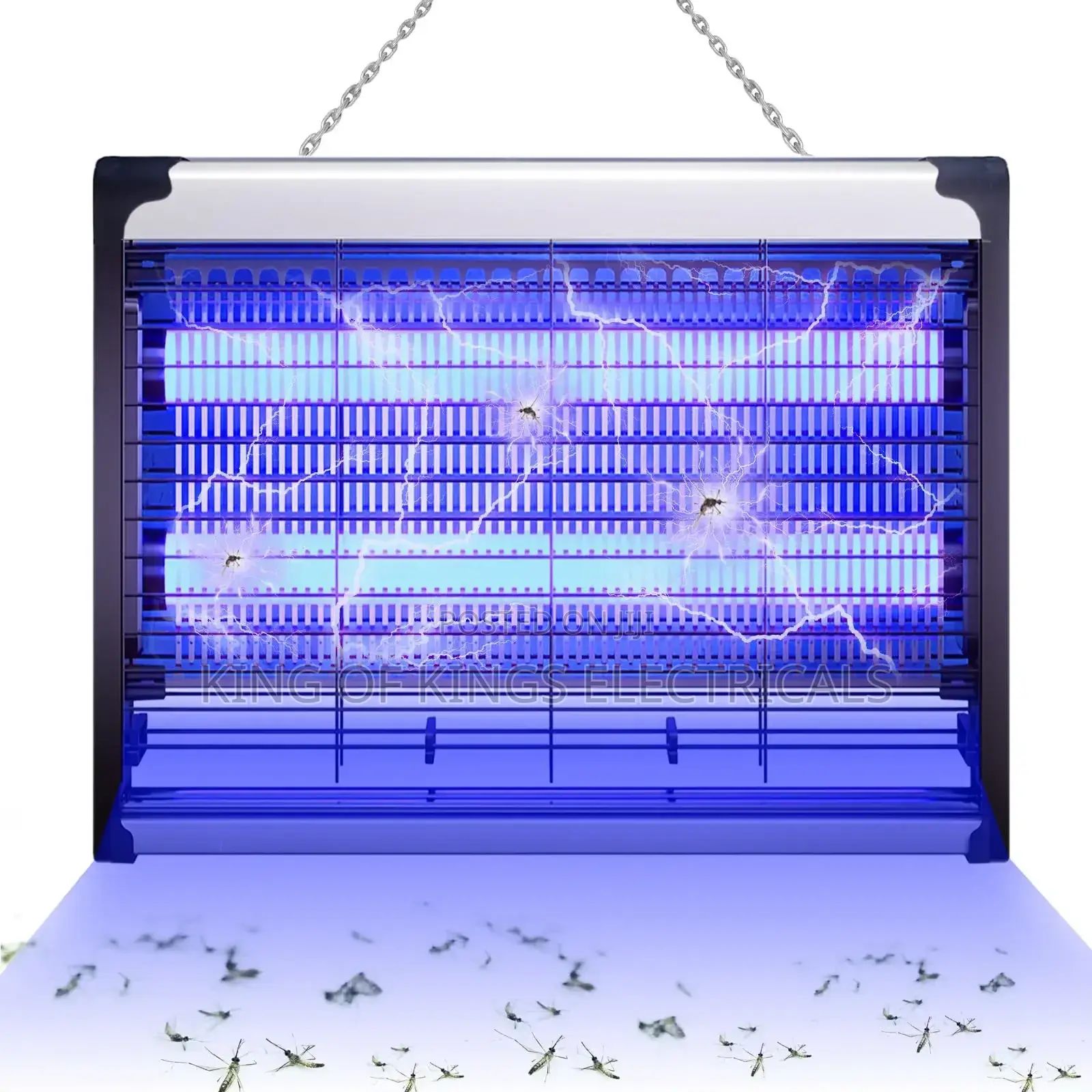 Led Mosquito and Fly Trap Lamp(8w) - White/Black
