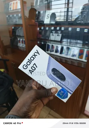 New Samsung Galaxy A07 128 GB Silver