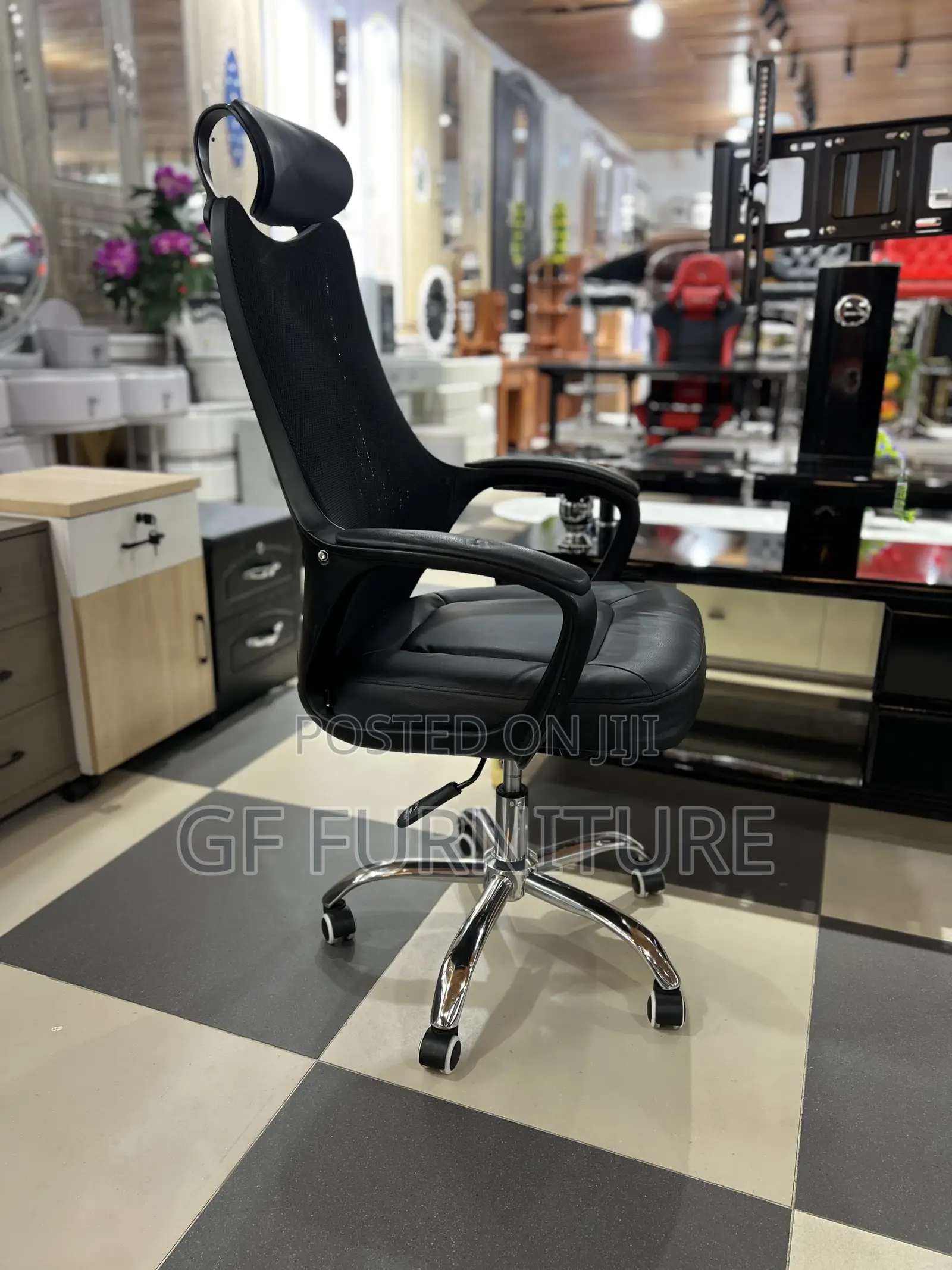 High-Back Executive Mesh Swivel Chair