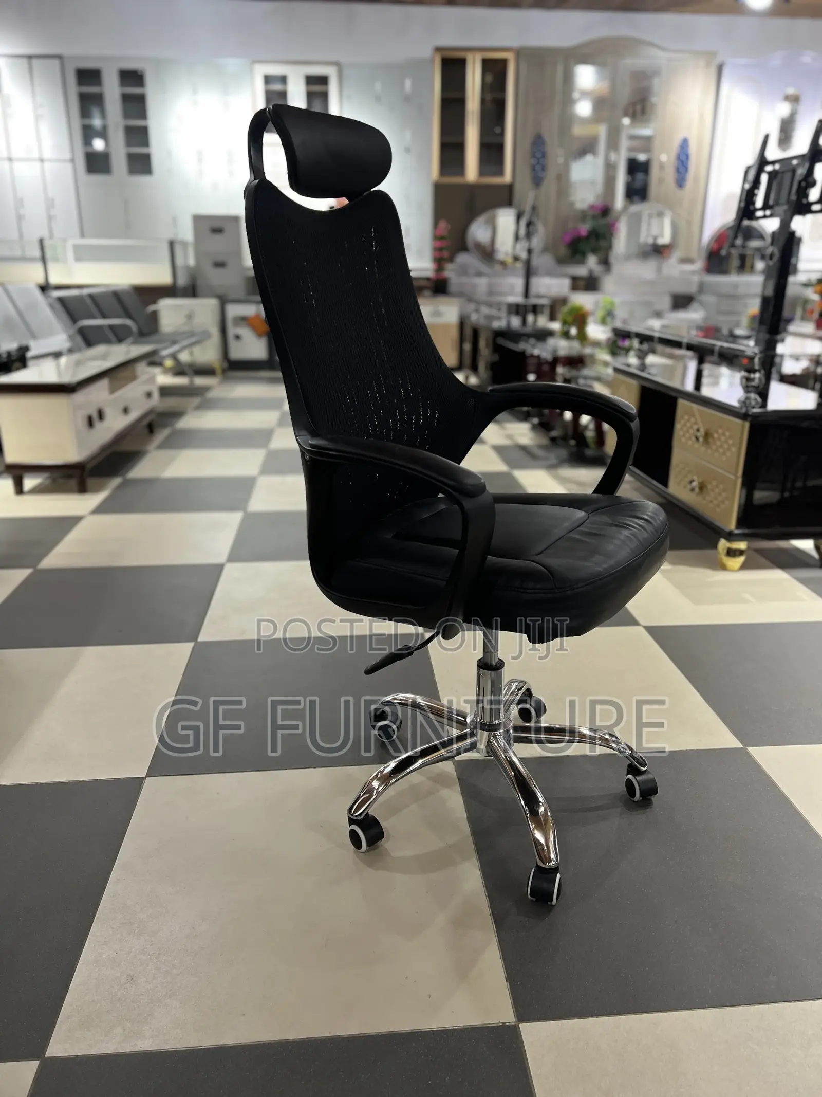 High-Back Executive Mesh Swivel Chair