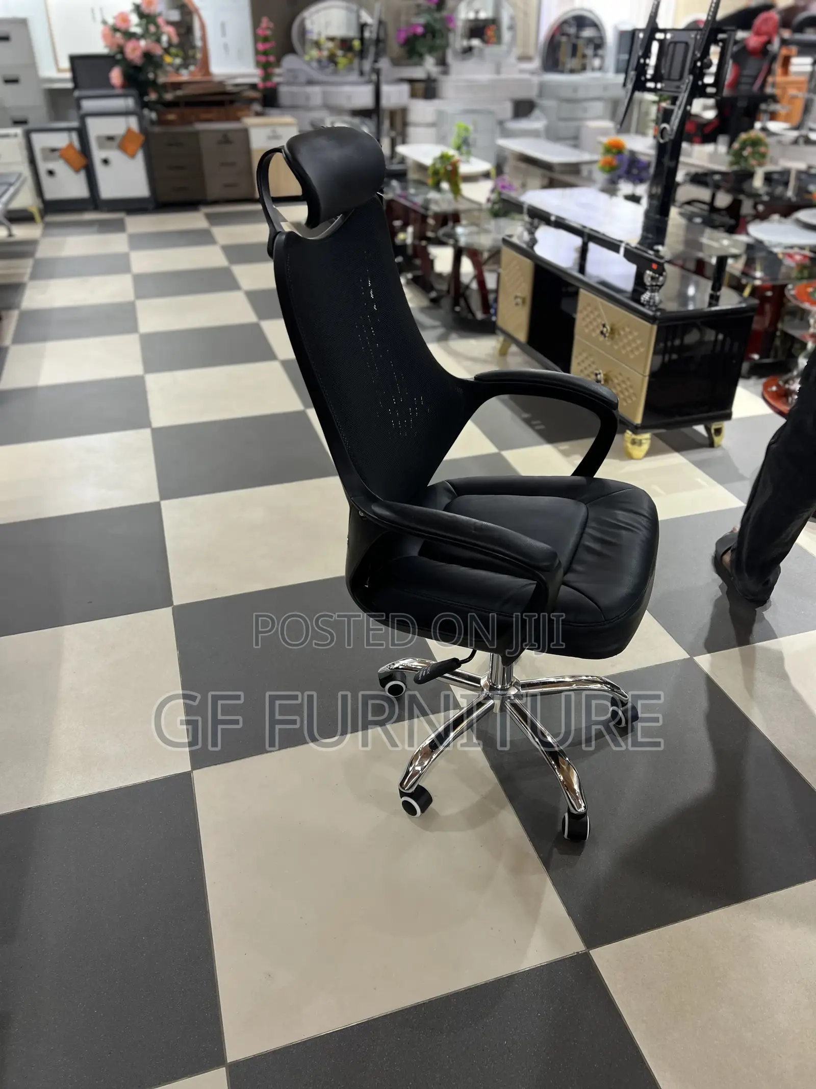 High-Back Executive Mesh Swivel Chair