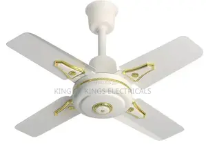 CDL Best Quality 24"(Short Blade) Ceiling Fan - White