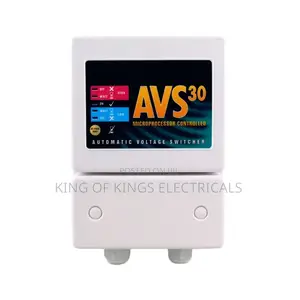 Space Avs30 Automatic Voltage Switcher - White/Black
