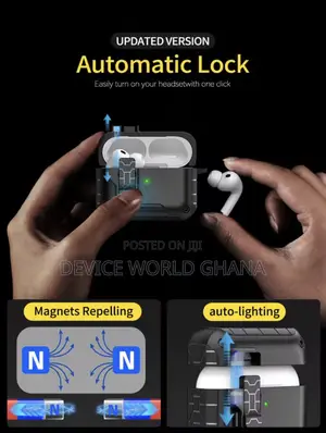 Ky Armor Protective Case For Apple Airpods Pro 3 ( Only The Case)