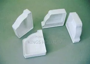 Pvc Plastic Rain Gutter Down Pipe, Clip Accessories