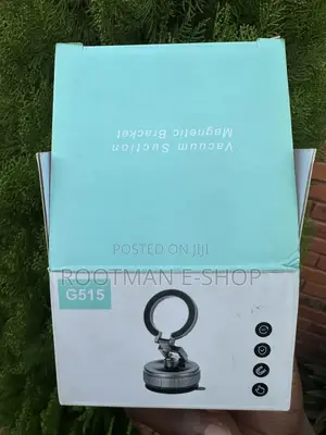 Magnetic Phone Holder Folding Vacuum Suction Phone Mount 360 Rotation