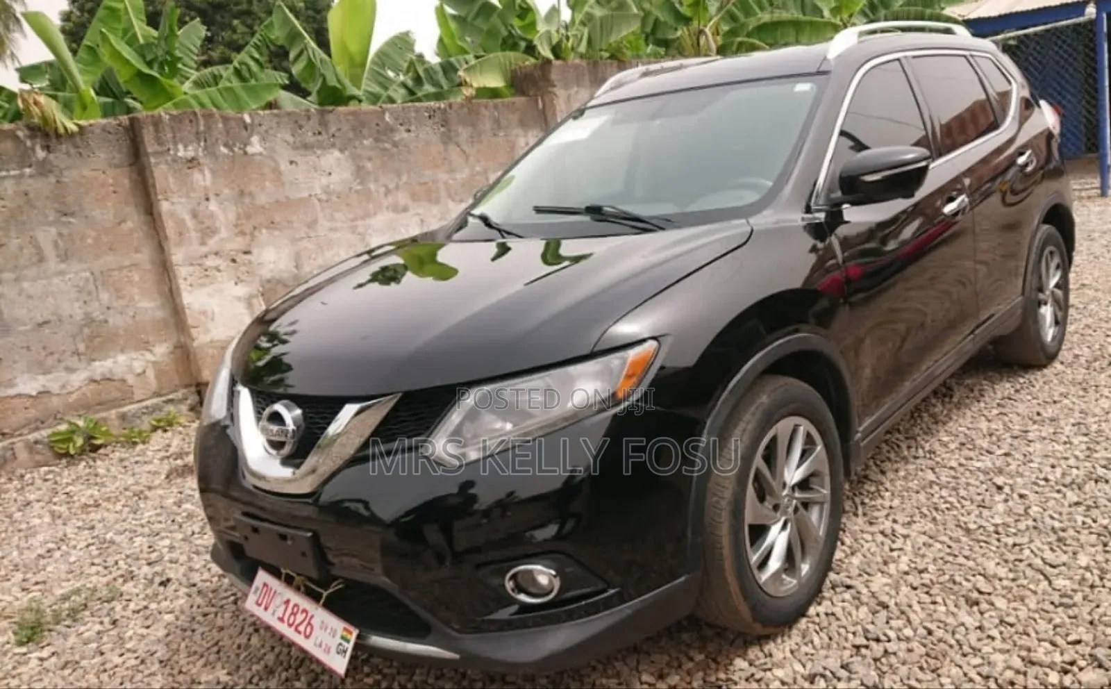 Nissan Rogue SL 4dr SUV AWD (2.5L 4cyl CVT) 2015 Black