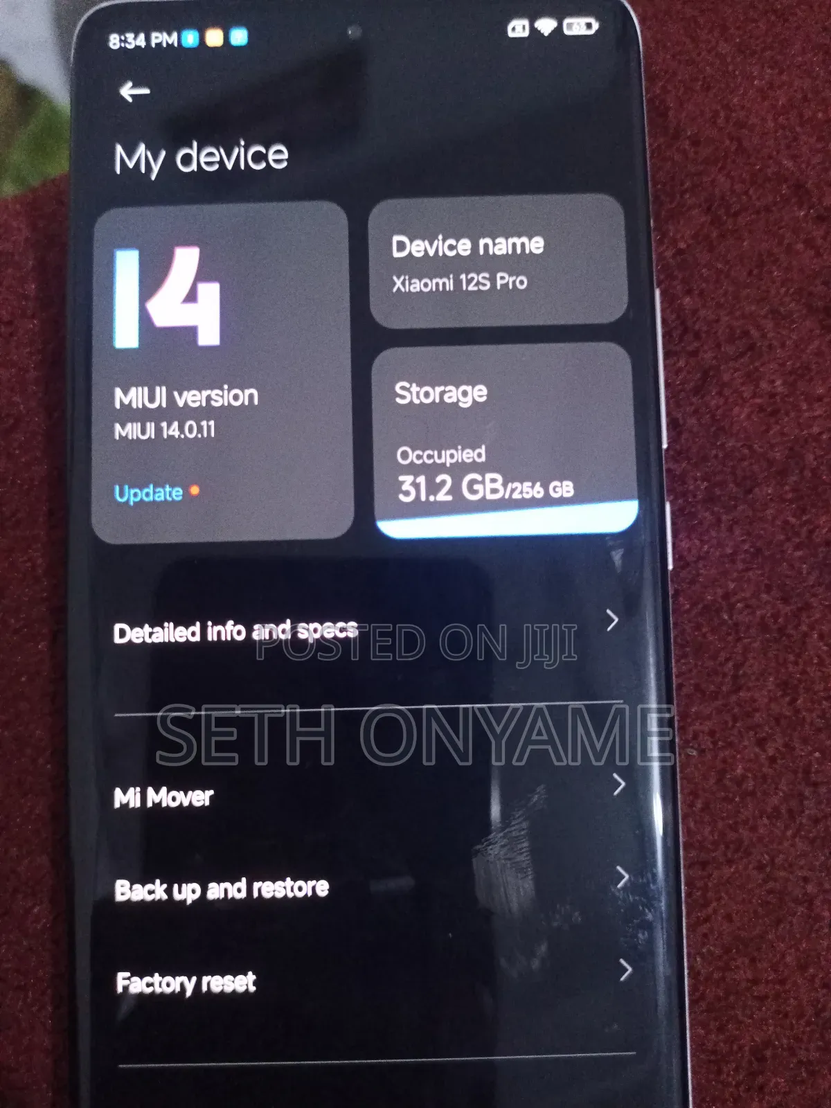 New Xiaomi 12S Pro 256 GB Blue