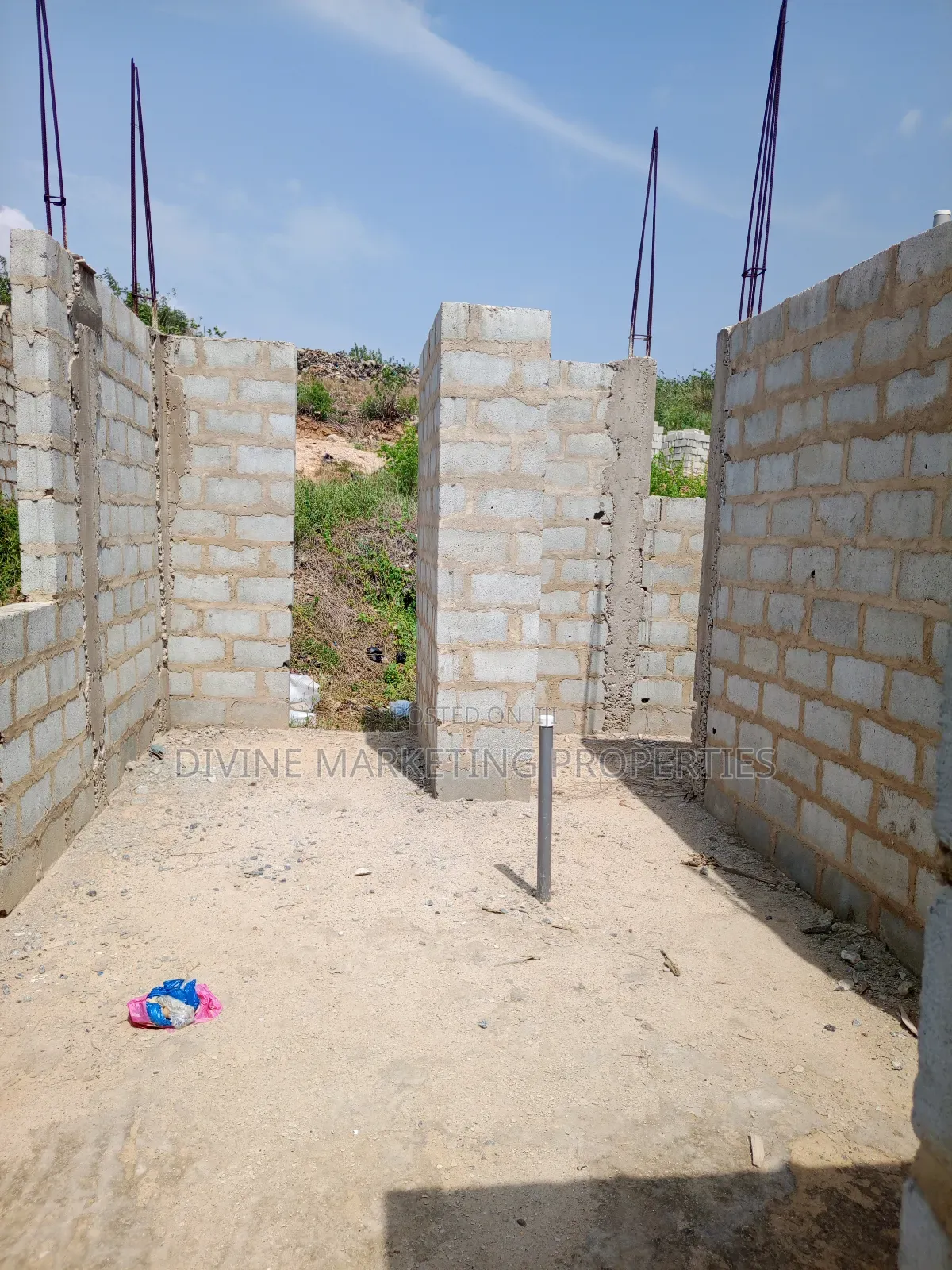 Uncompleted 5brm Storey House at Gbawe Accra