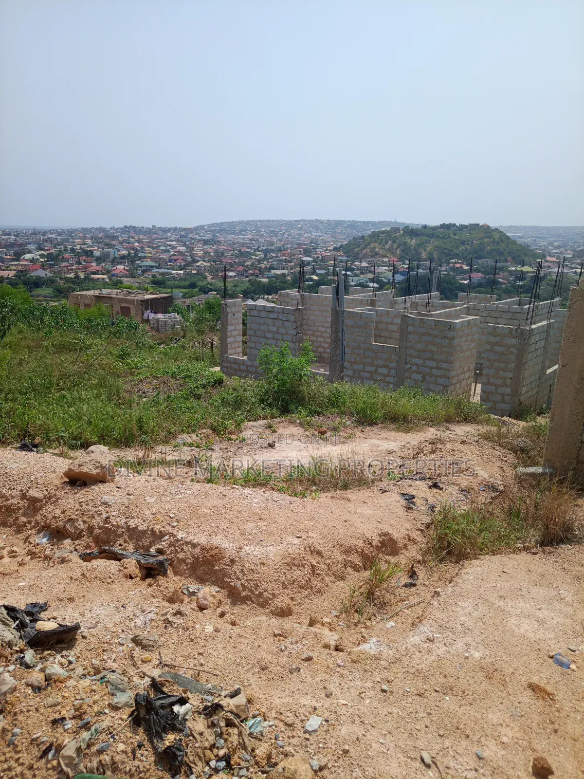 Uncompleted 5brm Storey House at Gbawe Accra