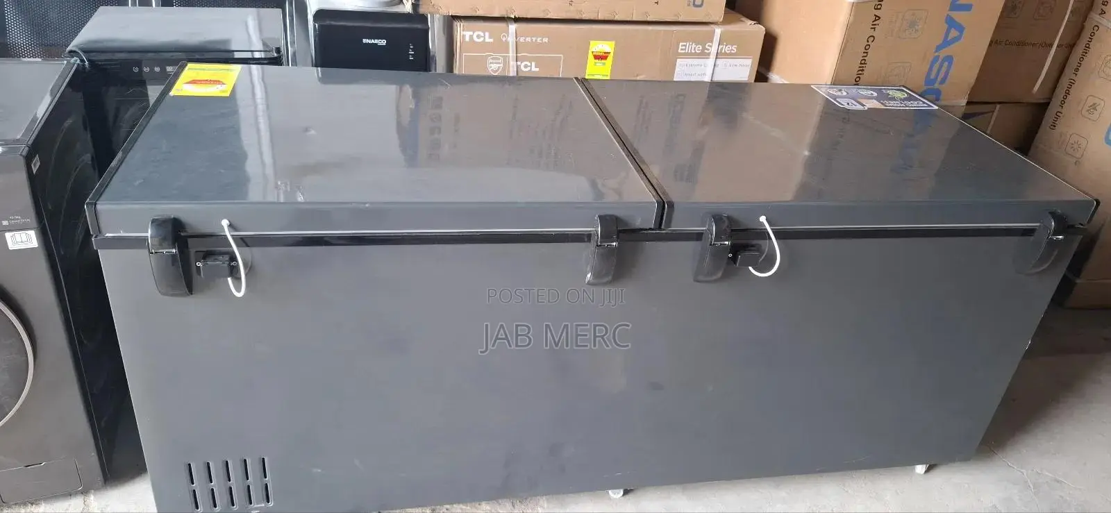 Discount Price Nasco-800 Liters Chest-freezer Double Doors Big Size