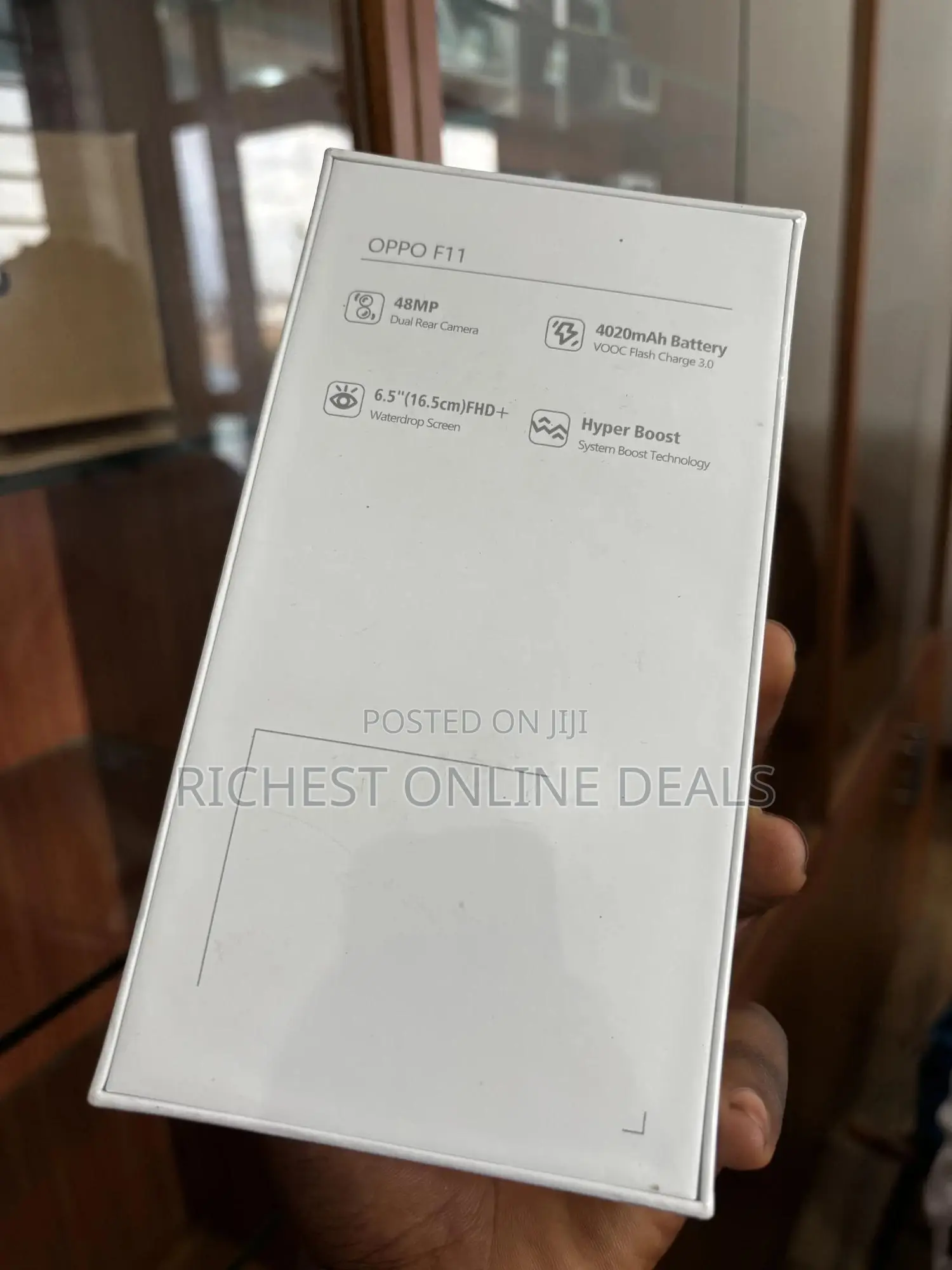 New Oppo F11 256 GB Blue