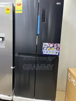 Side-by-Side Upper Doors With Bottom Freezer Drawers