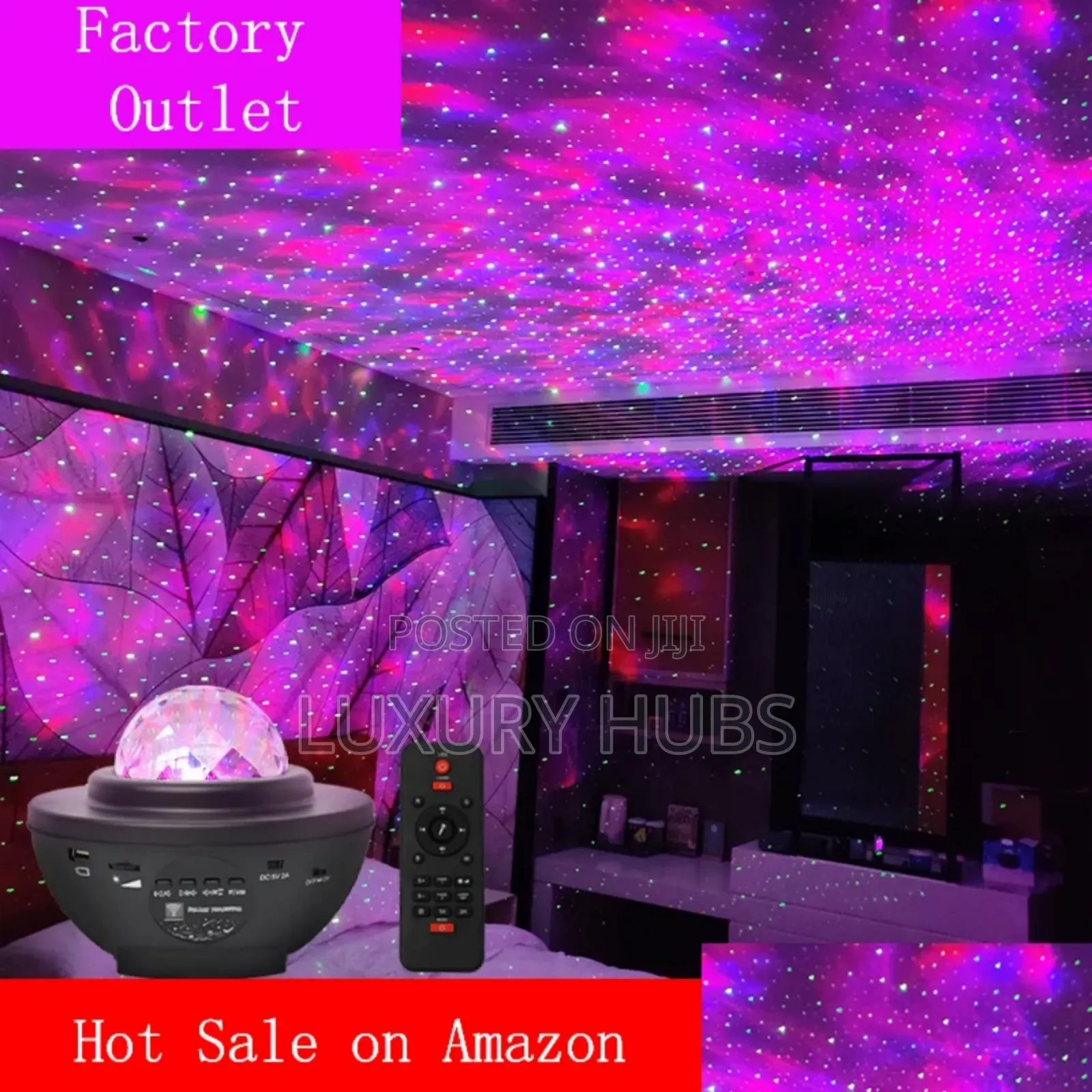 Rgb Led Projection Light With Remote Control