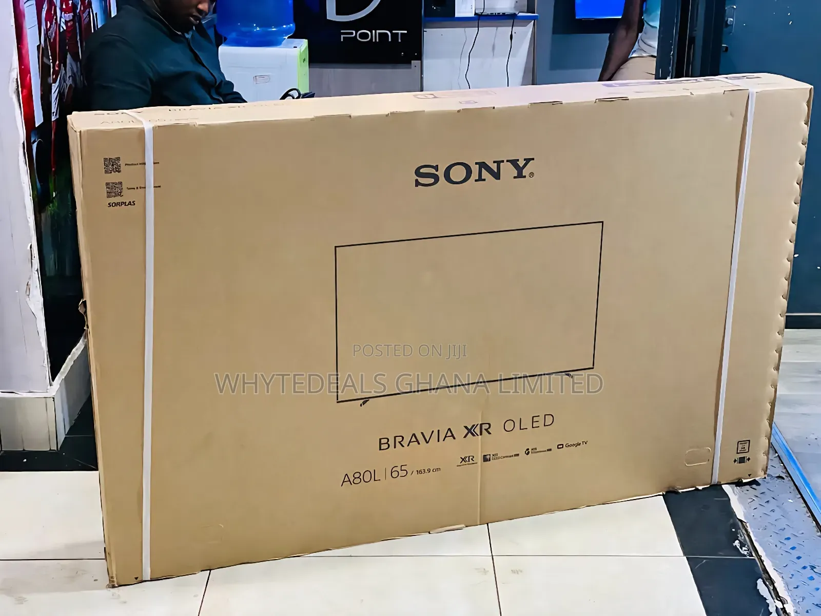 Sony 65" Smart Oled Google Tv| Ultra Hd 4k| Voice_assistant|Ultra Slim