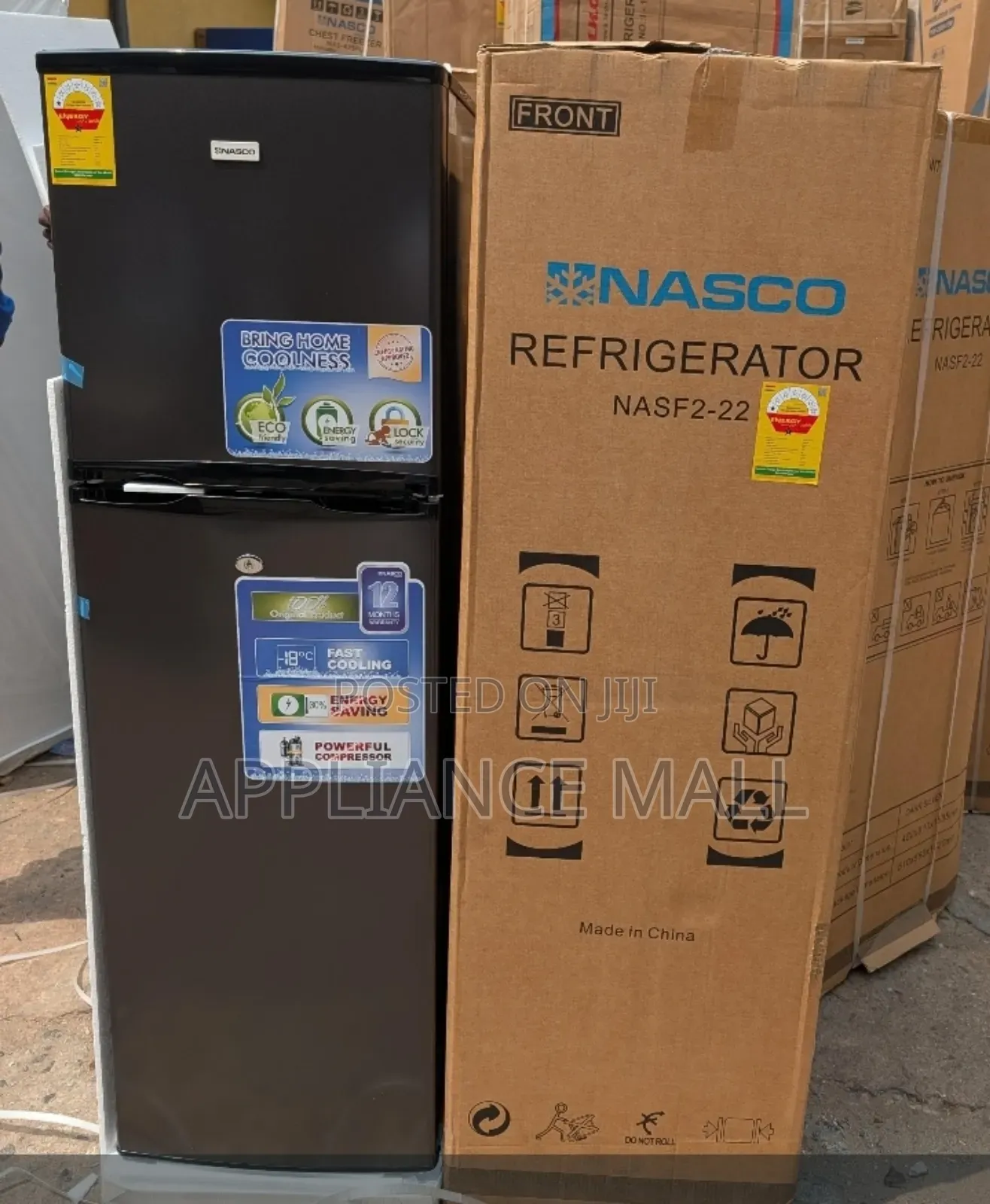 Nasco Fridge Nasf2-22 (166l)