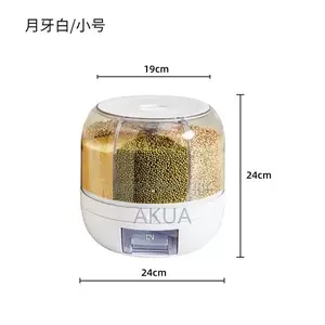Rotating Grain Storage Can