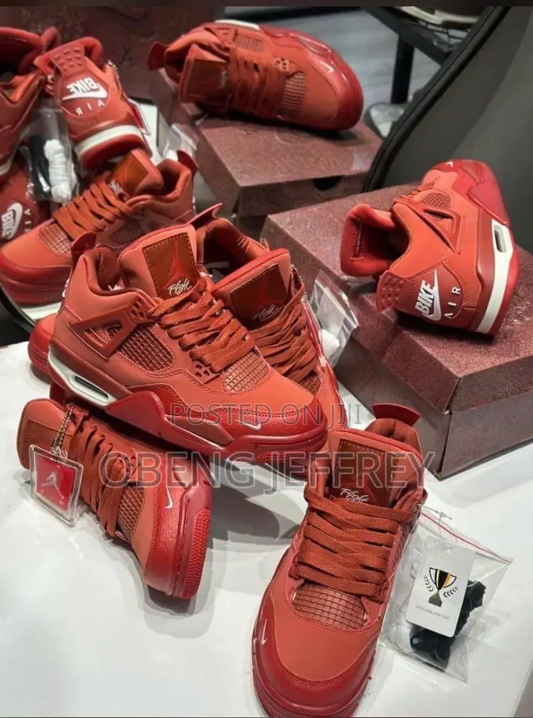 Original Bike Air Jordan 4 Red